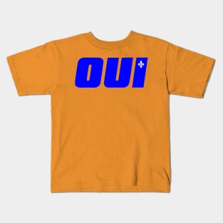 Québec OUI Kids T-Shirt